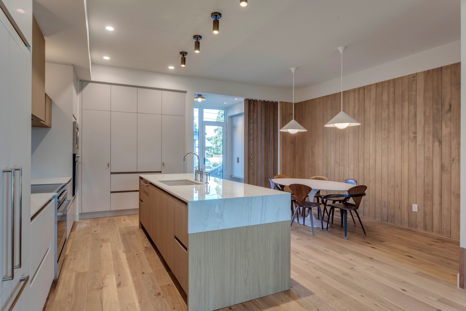 Dining room in the Aspen in Strathearn with homes for sale by Holland and Associates Real Estate in Edmonton.